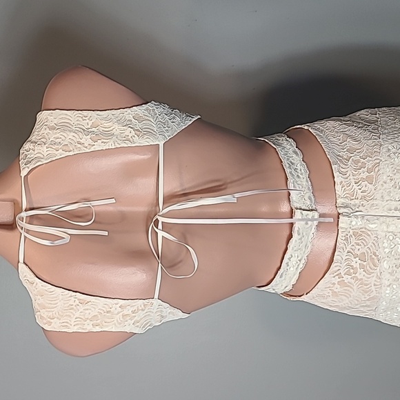 Hello Molly Beautiful Minds Dress White Lace 4 Wedding Bridal Party Engagement - Picture 5 of 11